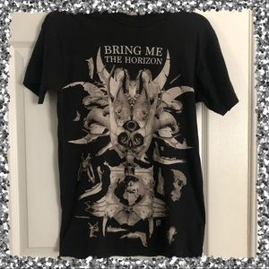 Music Band Graphic T-shirt: Bring Me The Horizon